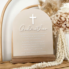 Load image into Gallery viewer, Godmother Plaque
