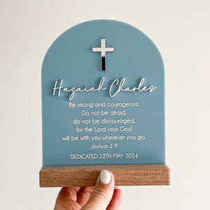 Baptism Plaque | Baptism Gift | Christening Gift