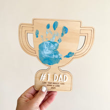 Load image into Gallery viewer, Handprint Trophy Plaque
