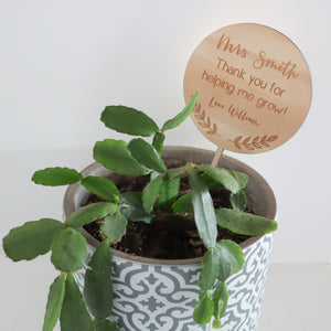 Personalised Planter Stick