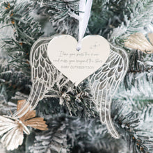 Load image into Gallery viewer, Memorial Angel Wing Ornament
