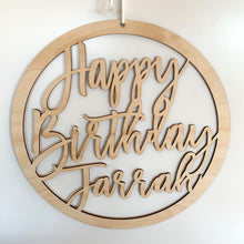 Load image into Gallery viewer, Personalised Birthday Hoop
