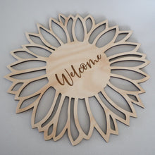 Load image into Gallery viewer, Personalised Sunflower Name Sign
