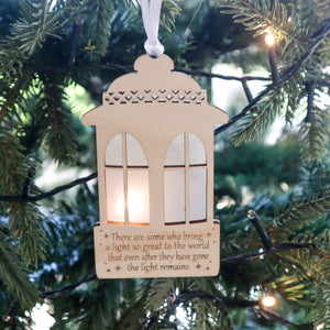 Memorial Lantern Ornament