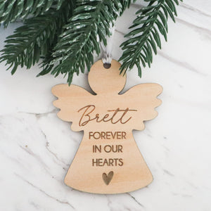 Christmas Memorial Angel Ornament