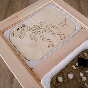 Ikea Trofast / Flisat Dinosaur Dig Insert LARGE LID