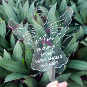 Angel Memorial Garden Stake