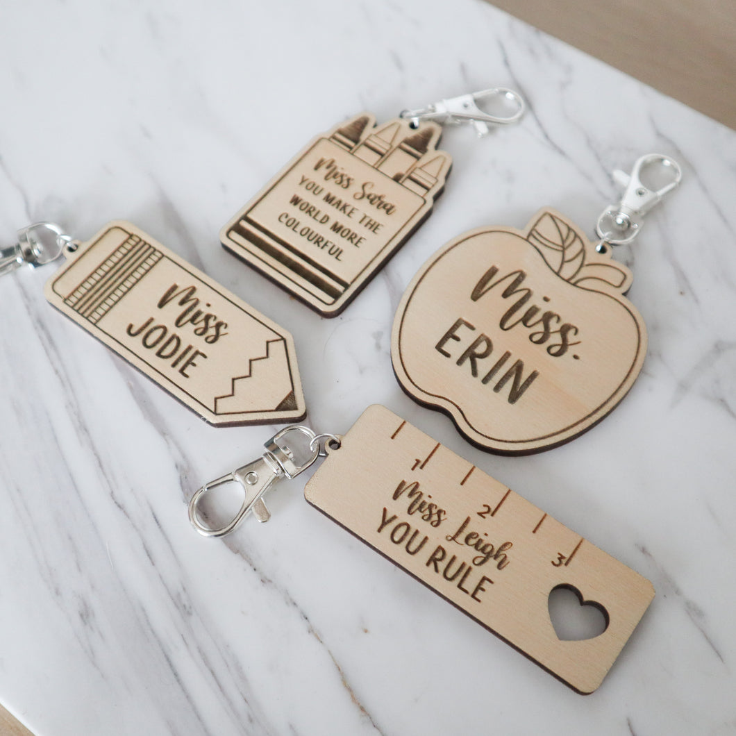 Teacher Key Rings