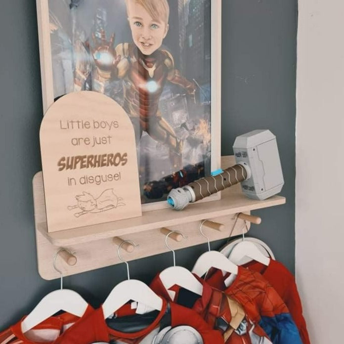 Superhero Plaque