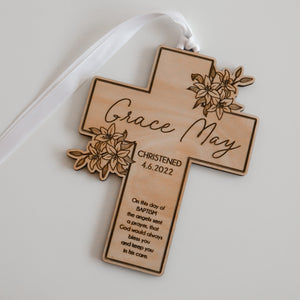 Baptism Cross | Christening Gift