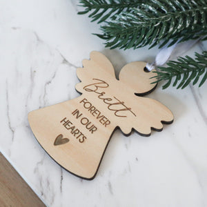 Christmas Memorial Angel Ornament