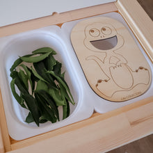 Load image into Gallery viewer, Ikea Trofast / Flisat Dino Insert SMALL LID
