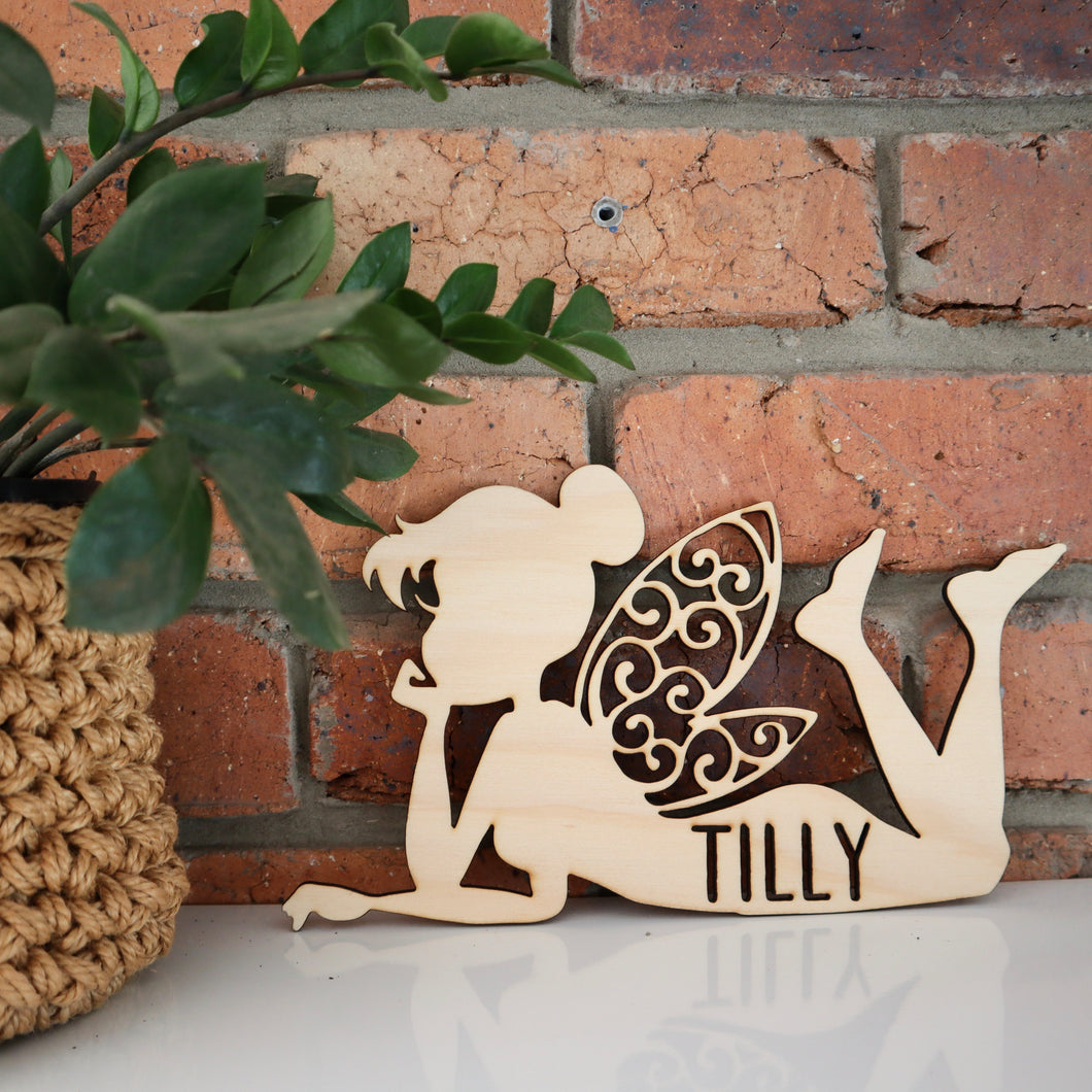 Fairy Name Plaque