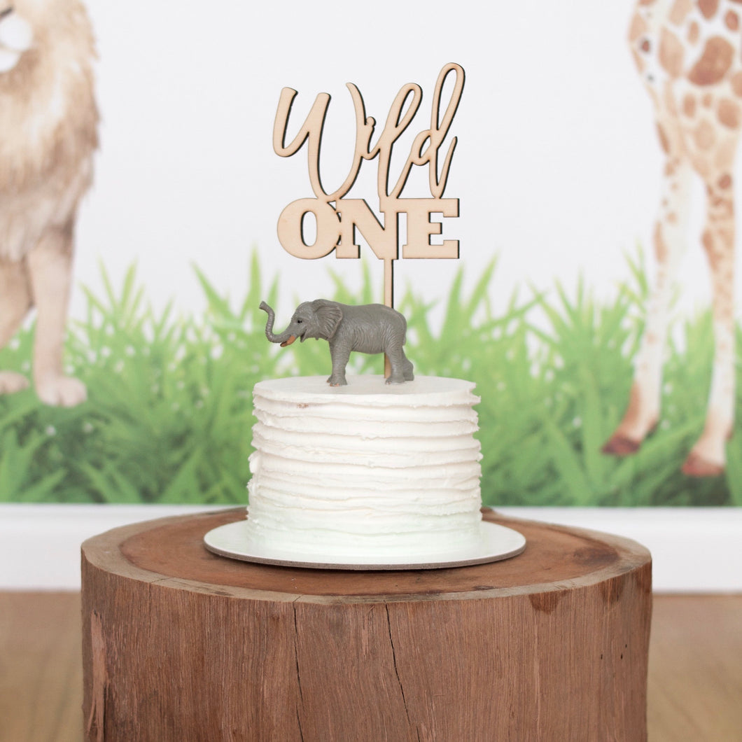 ‘Wild ONE’ Cake Topper